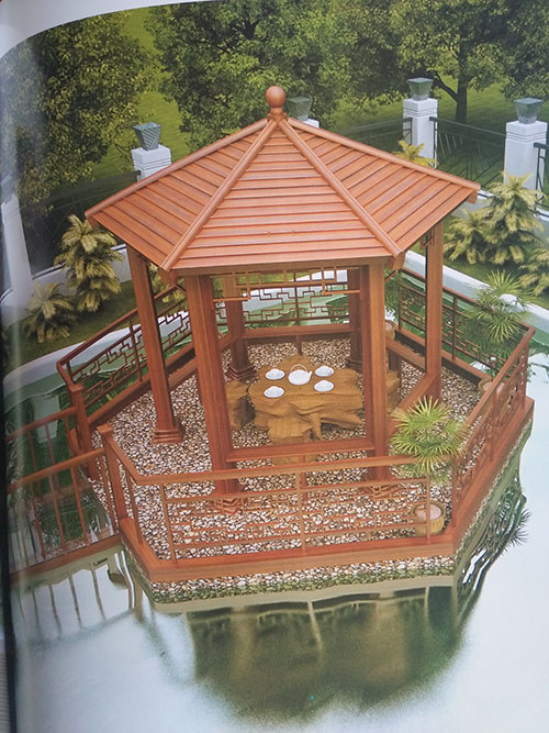 大朗园林凉亭设计