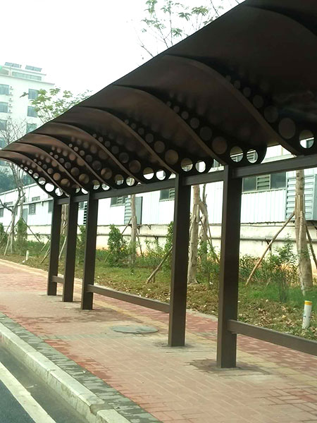 公交站雨棚